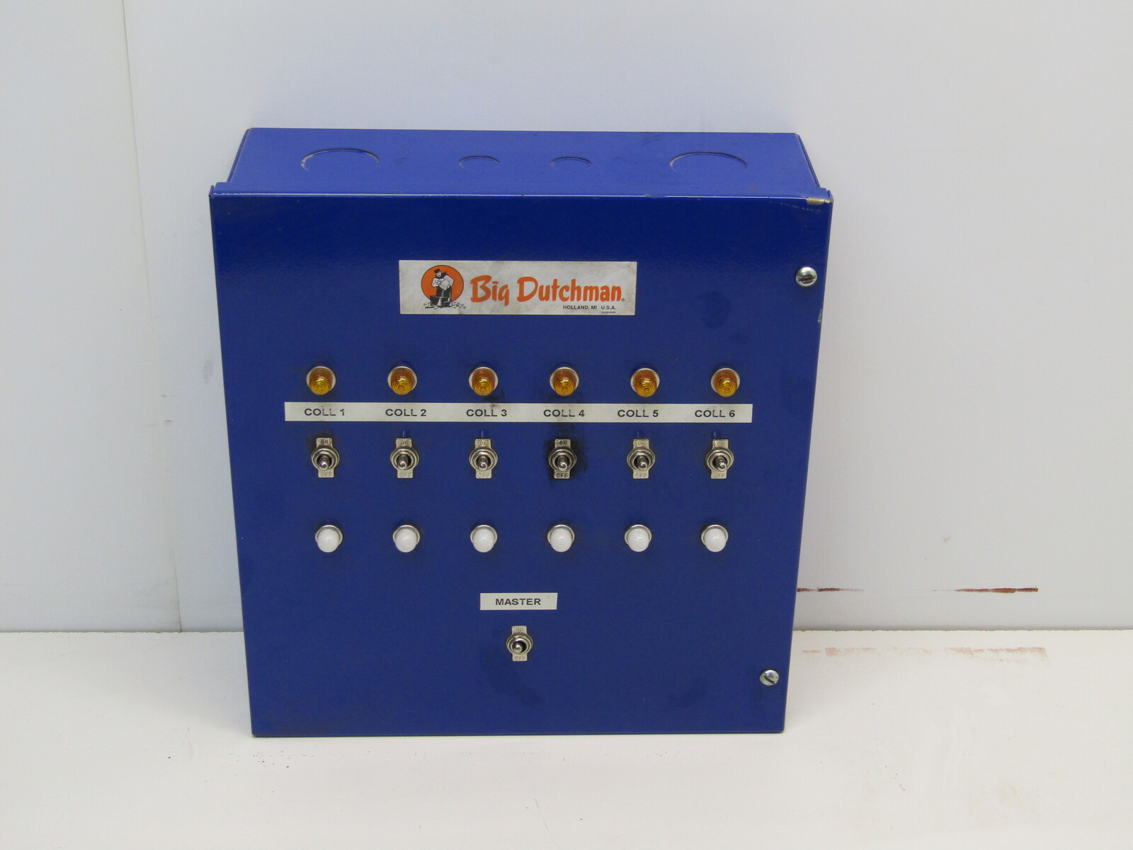 COLL CNTL PNL,6ROW 120V